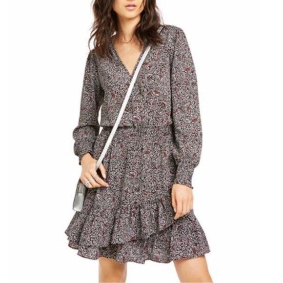 SOLD NWT MICHAEL KORS Ruffled Dress - Picture 8 of 8